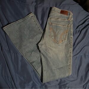 Hollister High-Rise Flare Denim Jeans